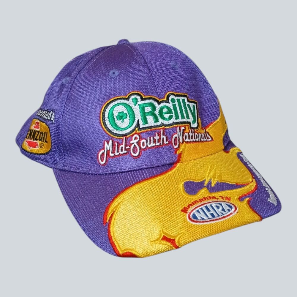 2005 O'Reilly Mid-South Nationals NHRA Racing Hat Memphis Motorsports Cap OSFA